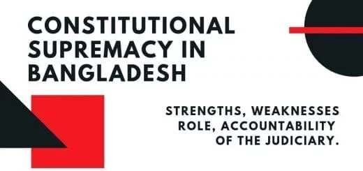 Constitutional-Supremacy-In-Bangladesh